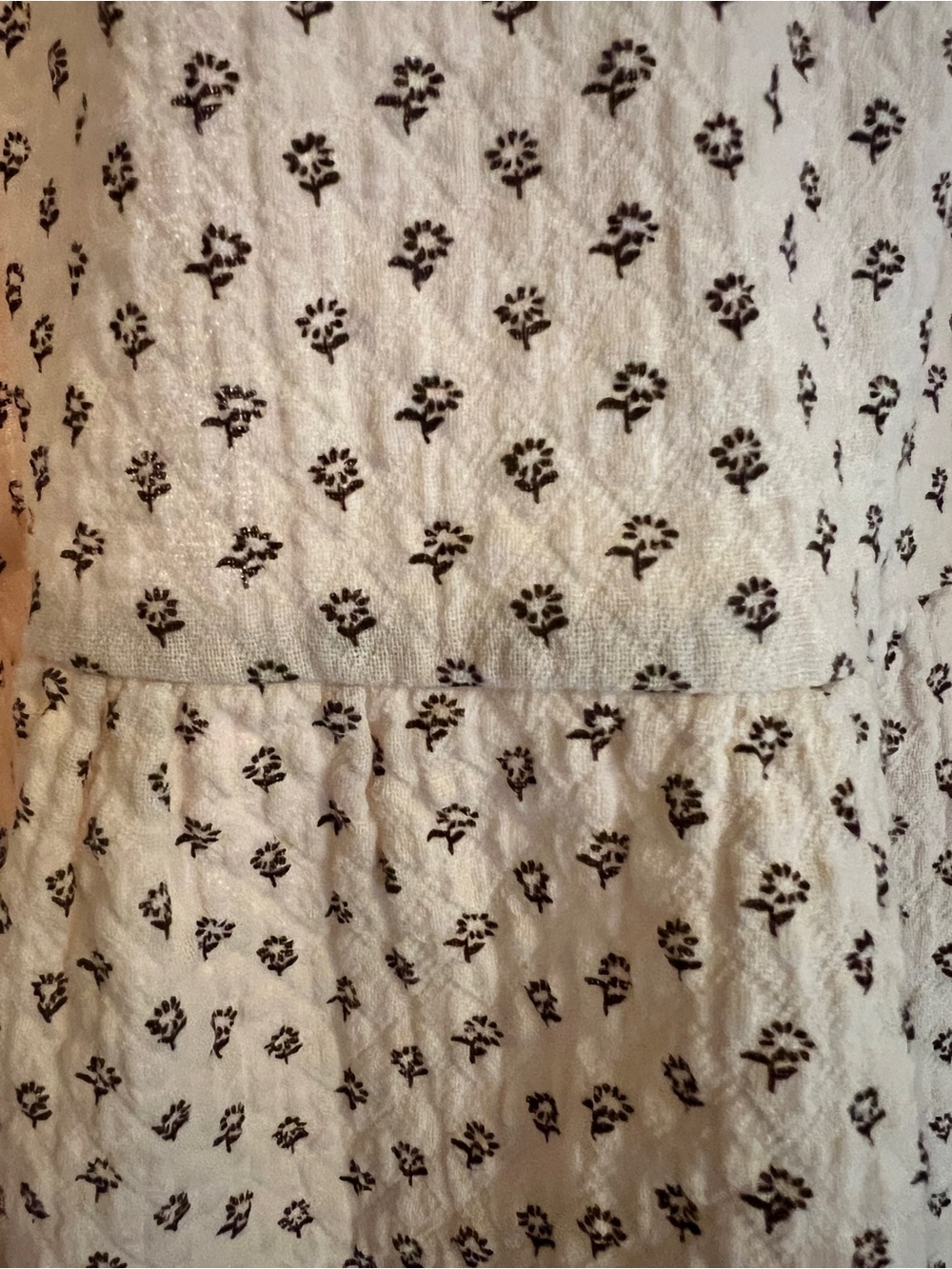 Neuflora Cream Angela Dress Size Medium - Picture 4 of 7